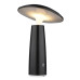 BOWIEtable lamp plastic black matt, LED