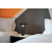 BOWIEtable lamp plastic black matt, LED