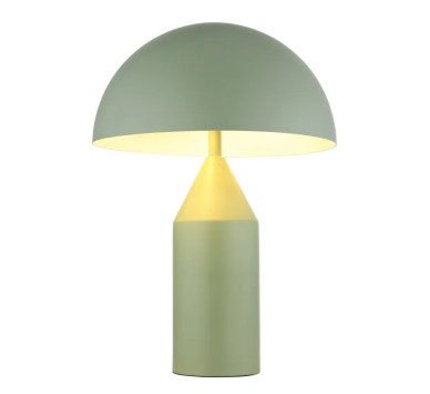 ATOMAtable lamp metal pale green matt, 2x E27