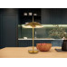 BRENLORtable lamp metal brass-coloured matt, 2x E27