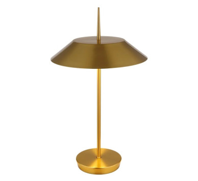 BRENLORtable lamp metal brass-coloured matt, 2x E27
