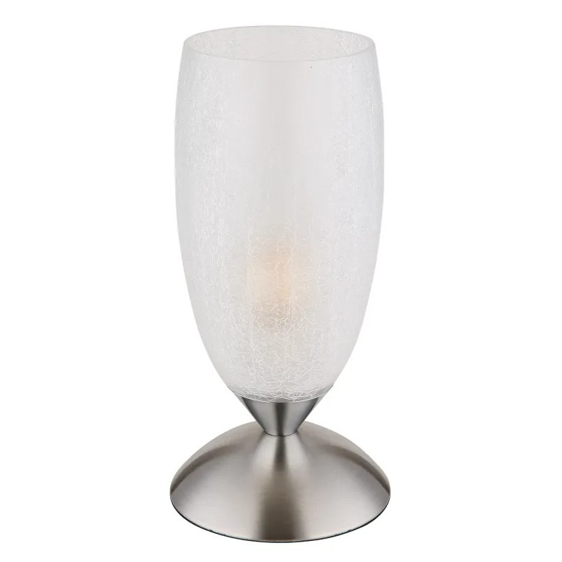 AURIGAtable lamp metal chromed, 1x E14