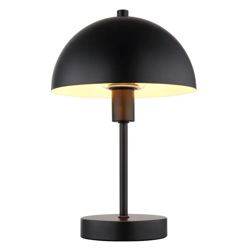 ATOMA I table lamp metal black matt, 1x E14