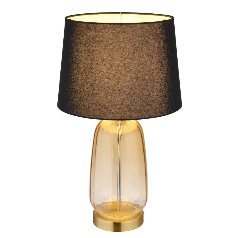 CLASSYtable lamp metal brass-coloured, 1x E27