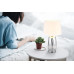 CLASSYtable lamp metal chromed, 1x E27