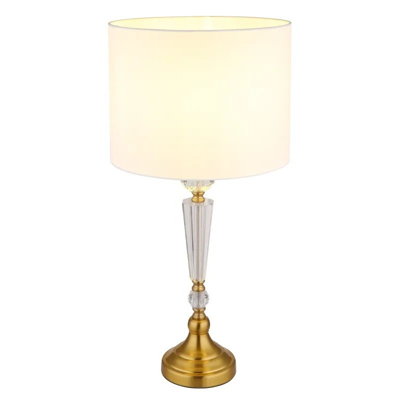 ARROtable lamp metal brass-coloured matt, 1x E27