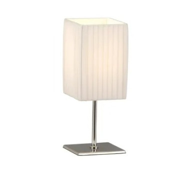 BAILEYtable lamp metal chromed, 1x E14