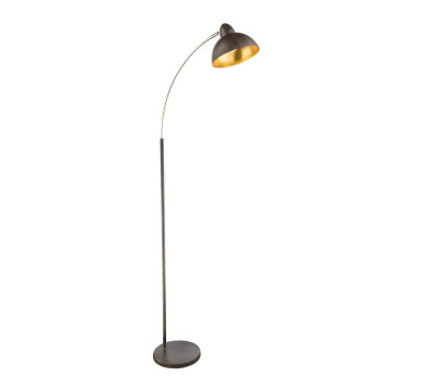 ANITAFloor lamp metal rust colored, 1x E27