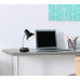 BASIC table lamp plastic black glossy, 1x E27