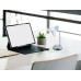 BASICtable lamp metal chromed, 1x E27
