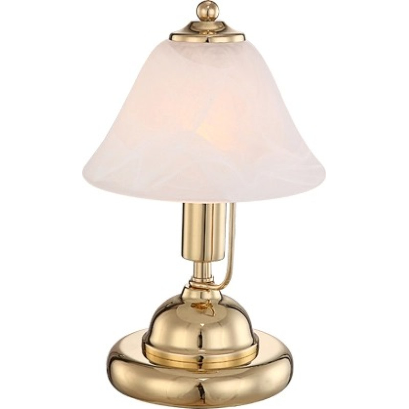 ANTIQUE Itable lamp metal brass-coloured, 1x E14