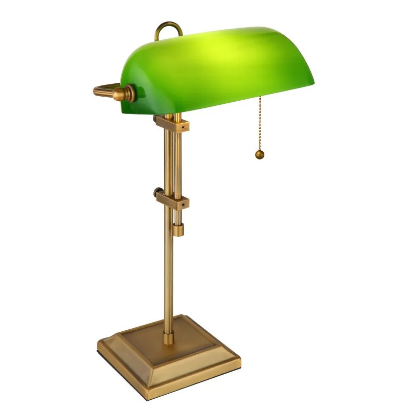 ANTIQUEtable lamp metal old brass, 1x E27