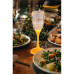 COENtable lamp plastic orange, LED