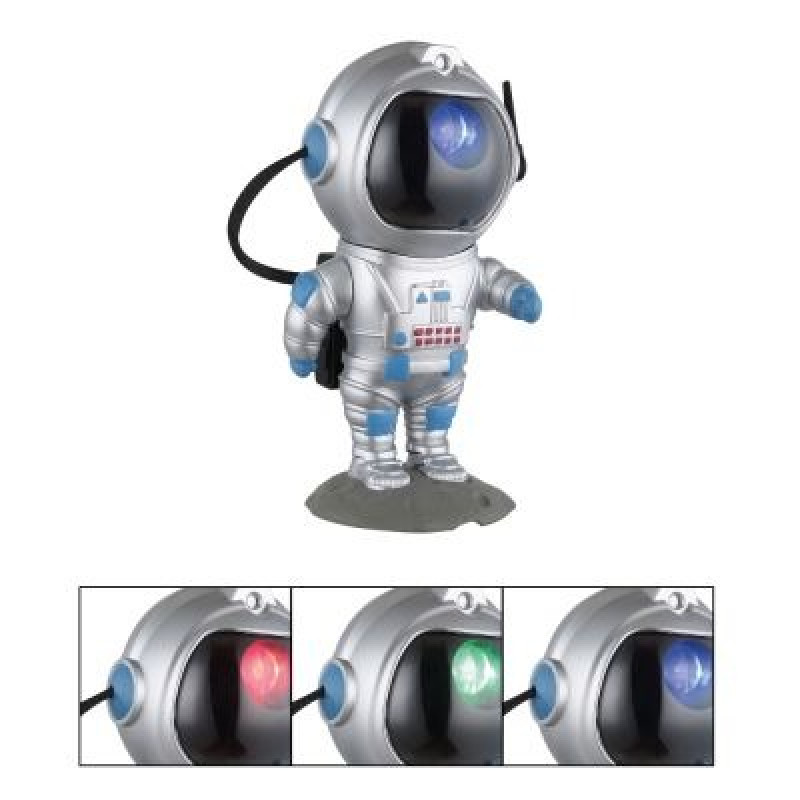 COSMO table lamp plastic silver colored, RGB LED