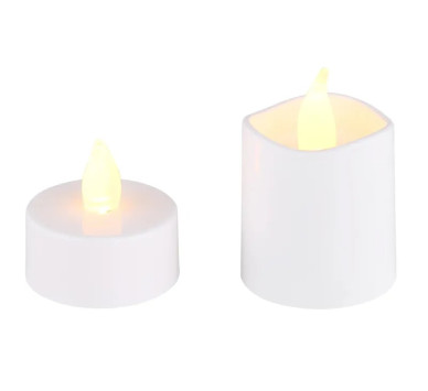 CANDLYDecor article plastic white, LED