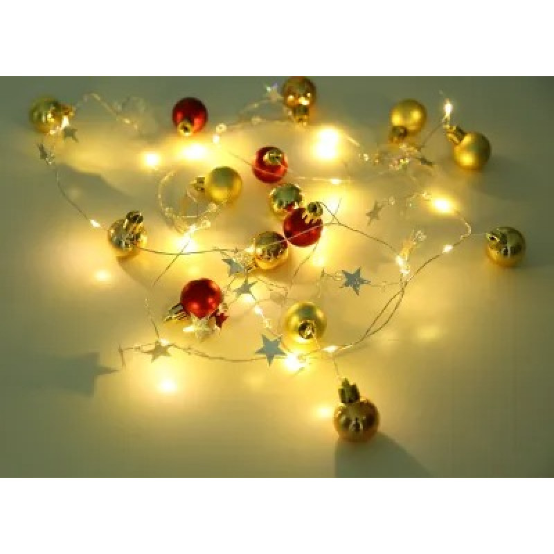 BAILYLED light chain plastic colorful, 20x LED