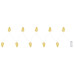 BAILYLED light chain plastic, 10x LED