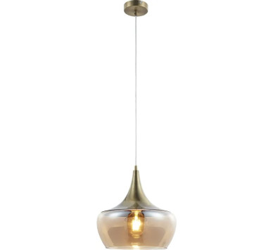 AROLApendant lamp metal brass-coloured, 1x E27