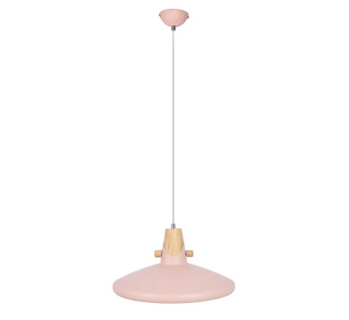 CARINpendant lamp metal pink, 1x E27