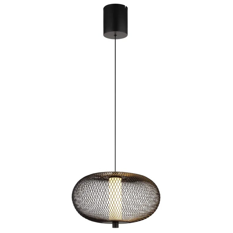 ASTARIpendant lamp metal black matt, LED