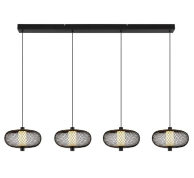 ASTARIpendant lamp metal black matt, LED