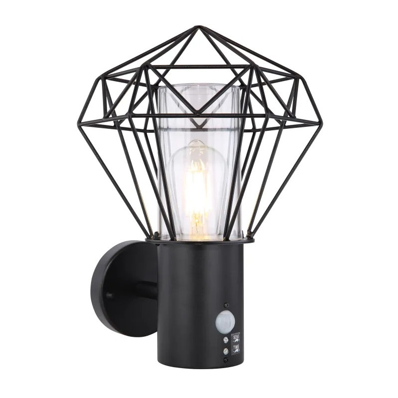 AU?ENLEUCHTE EDELSTAHL SCHWARZ, 1XE27 LEDOutdoor Light stainless steel black, 1x E27 LED