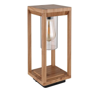 CANDELAOutdoor Light aluminium die-cast wood look, 1x E27 LED