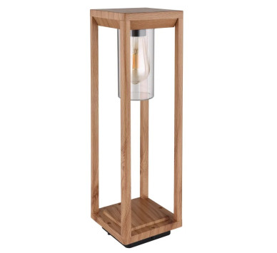 CANDELAOutdoor Light aluminium die-cast wood look, 1x E27 LED