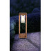CANDELAOutdoor Light aluminium die-cast wood look, 1x E27 LED