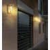 CANDELAOutdoor Light aluminium die-cast wood look matt, 1x E27 LED