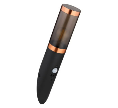 BOSTONOutdoor Light stainless steel black, 1x E27