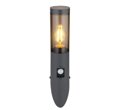 BOSTONOutdoor Light stainless steel anthracite, 1x E27