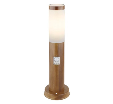 BOSTONOutdoor Light stainless steel wood look, 1x E27