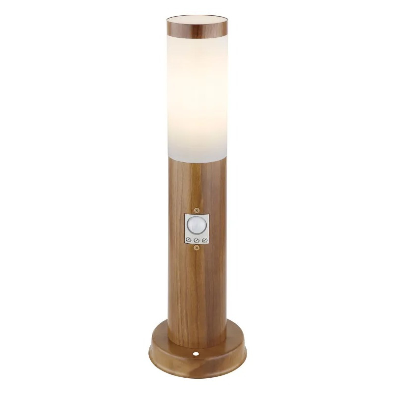 BOSTONOutdoor Light stainless steel wood look, 1x E27