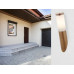 BOSTONOutdoor Light stainless steel wood look, 1x E27