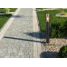 BOSTONOutdoor Light stainless steel black, 1x E27