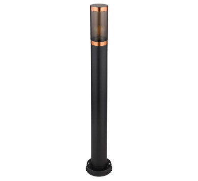 BOSTONOutdoor Light stainless steel black, 1x E27