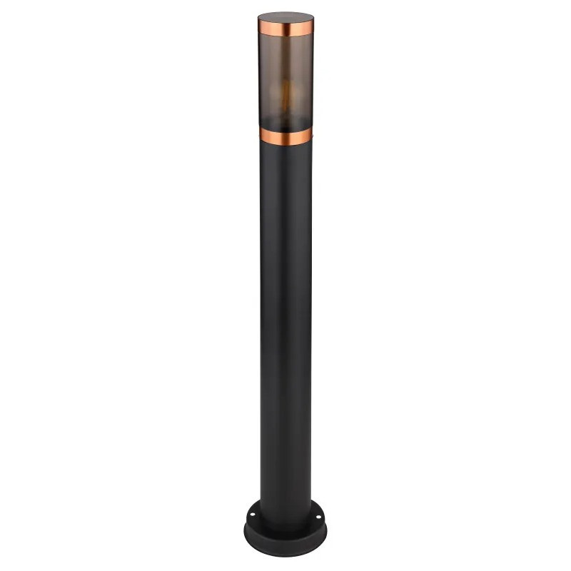 BOSTONOutdoor Light stainless steel black, 1x E27
