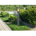 BOSTONOutdoor Light stainless steel anthracite, 1x E27