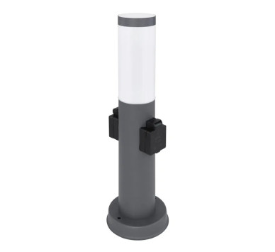BOSTONOutdoor Light stainless steel anthracite, 1x E27