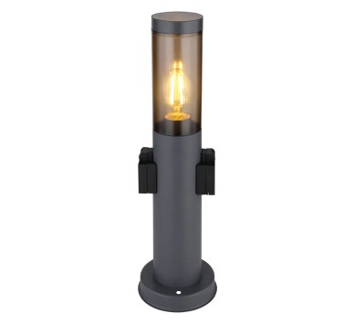 BOSTONOutdoor Light stainless steel anthracite, 1x E27