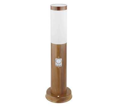 BOSTONOutdoor Light stainless steel wood look, 1x E27