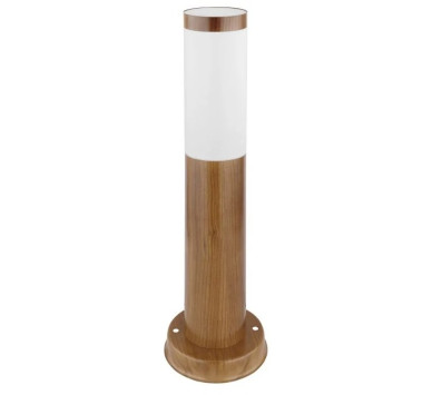 BOSTONOutdoor Light stainless steel wood look, 1x E27