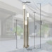 BOSTONOutdoor Light stainless steel, 3x E27