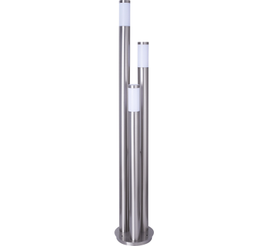 BOSTONOutdoor Light stainless steel, 3x E27