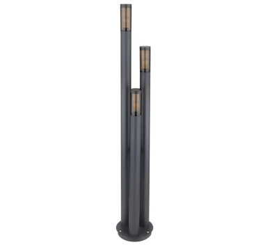 BOSTONOutdoor Light stainless steel anthracite, 3x E27