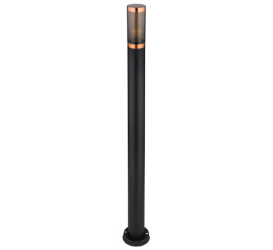 BOSTONOutdoor Light stainless steel black, 1x E27
