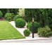 BOSTONOutdoor Light stainless steel black, 1x E27