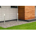 BOSTONOutdoor Light stainless steel, 1x E27