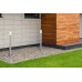 BOSTONOutdoor Light stainless steel, 1x E27